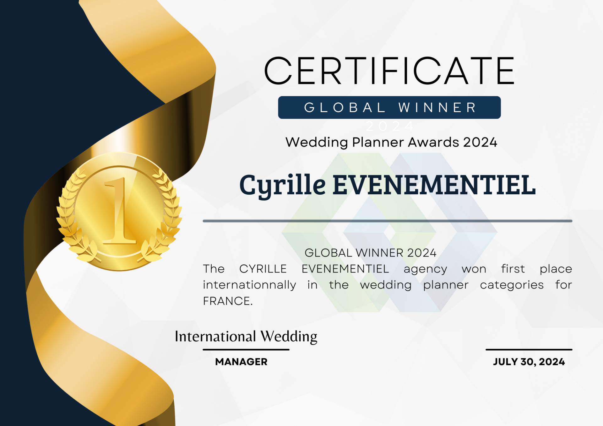 International wedding 2024